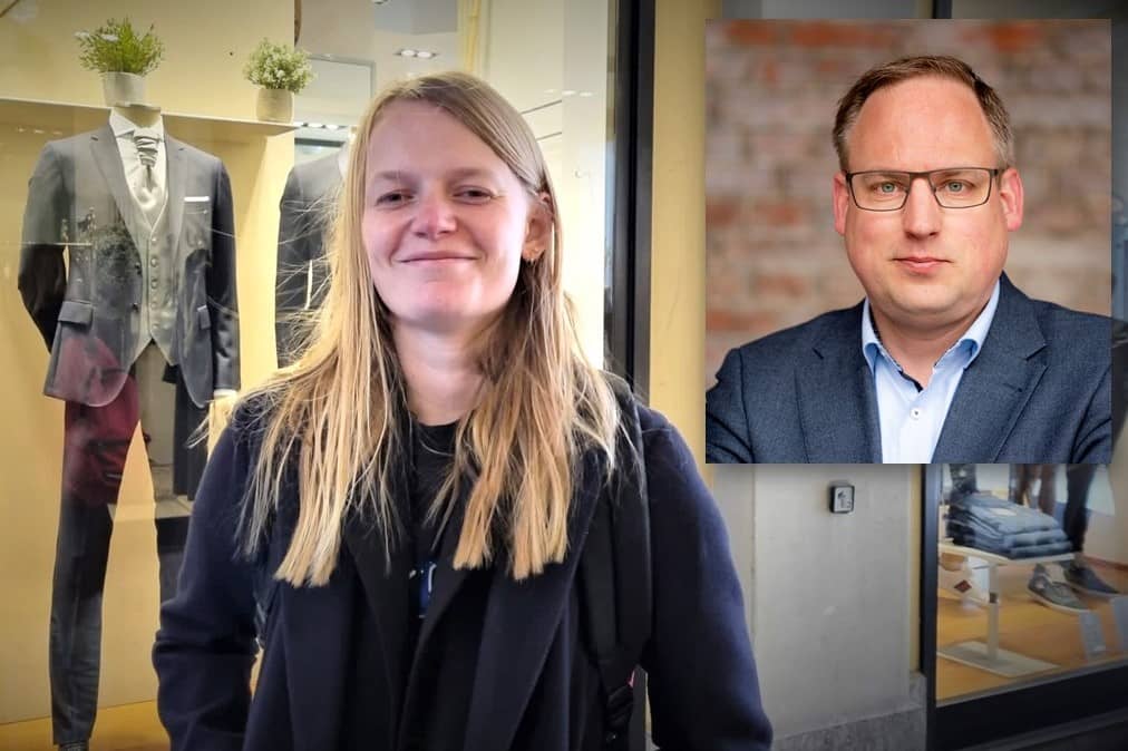 Twee foto's van Femke Pazie en Gerben Kleine