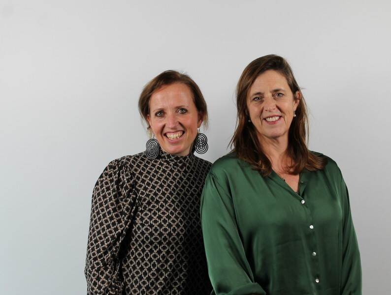 Joanda Maneschijn en Christien Enting