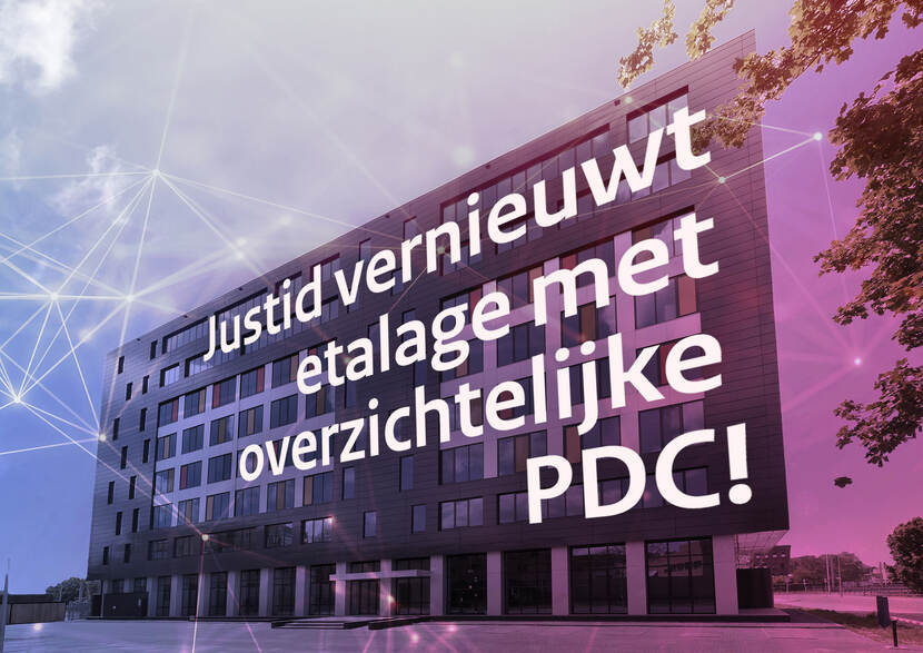 Justid vernieuwt etalage met overzichtelijke PDC