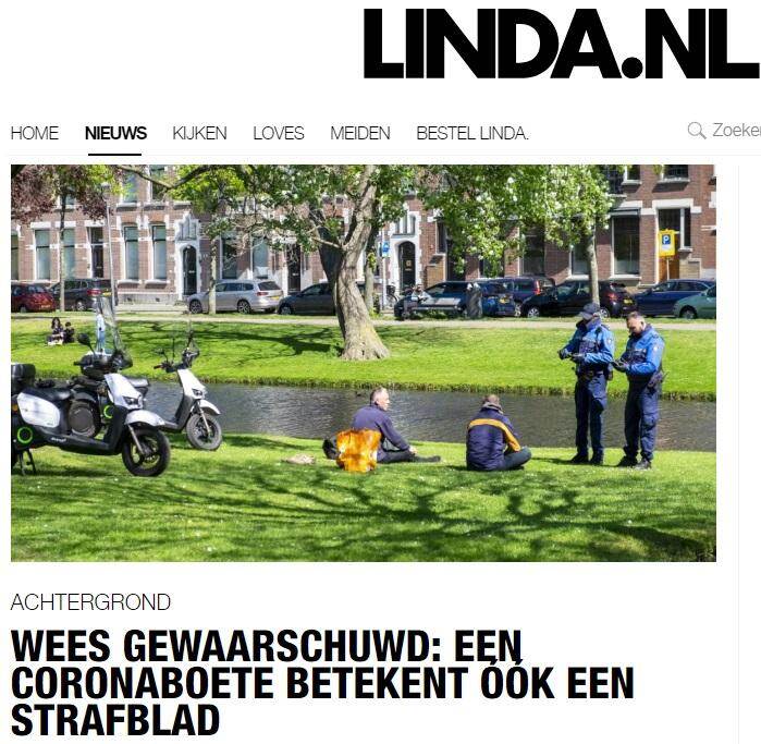 De website van Linda.nl