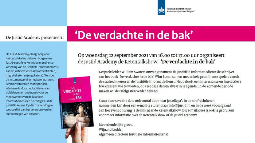 Uitnodiging voor ketentalkshow